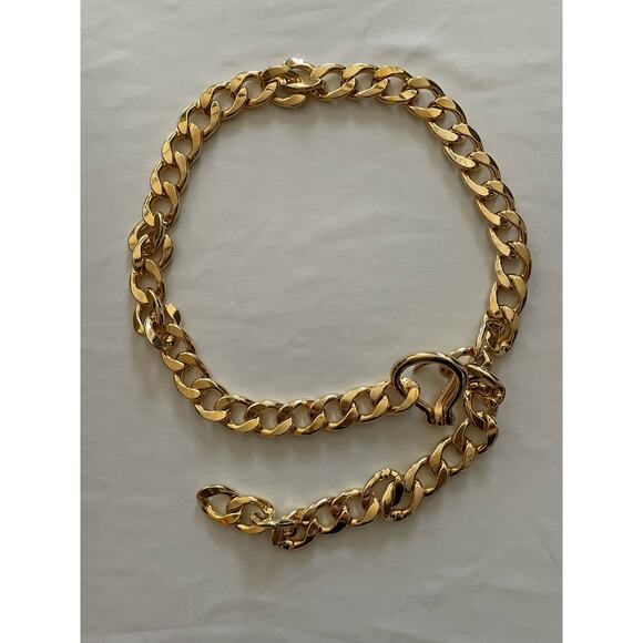 Undercover 41” Gold Curb Chain Belt